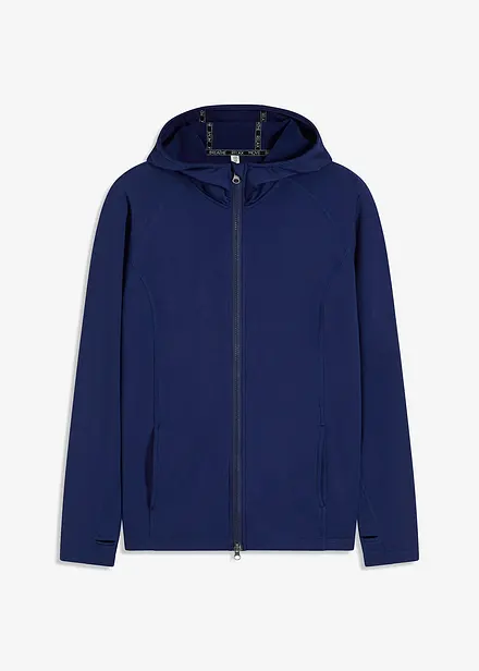 Thermo-Trainingsjacke mit Daumenschlaufe