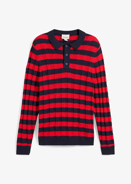 Pull à col polo