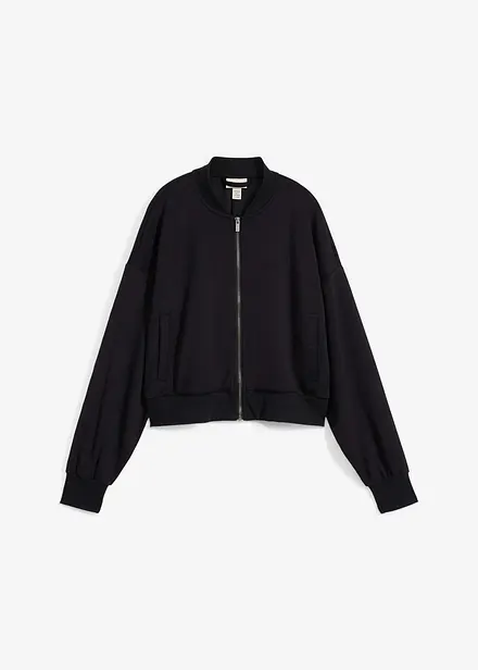 Blouson en molleton avec viscose