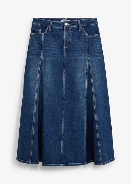 Jupe longue en jean