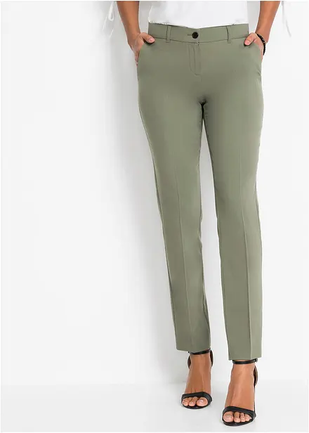 Pantalon de tailleur, taille courte