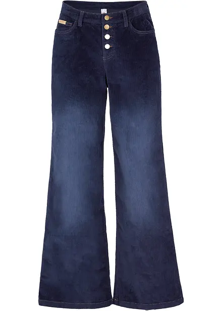 Cordhose aus elastischem Baumwoll-Mix