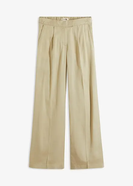 Pantalon à pinces en Lyocell