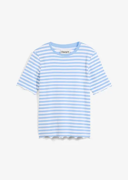 T-shirt côtelé