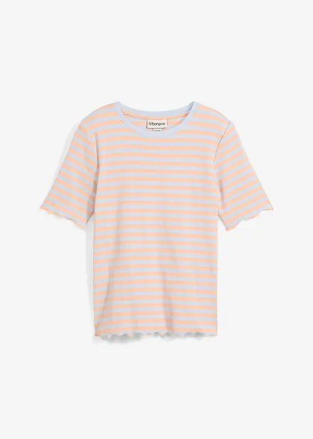 T-shirt côtelé