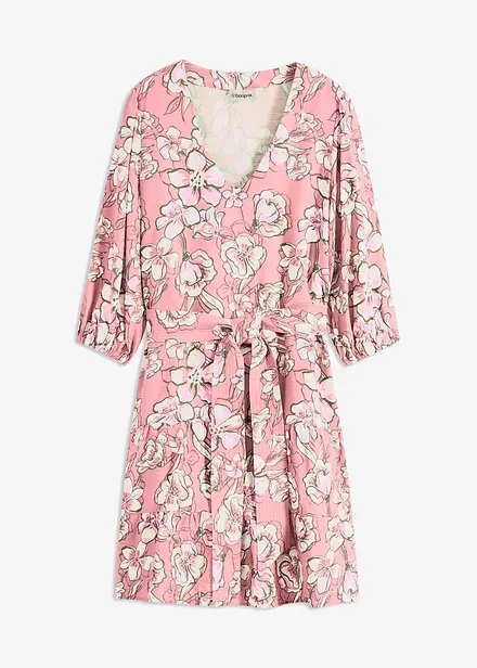 Minikleid aus softem Viskose-Mix