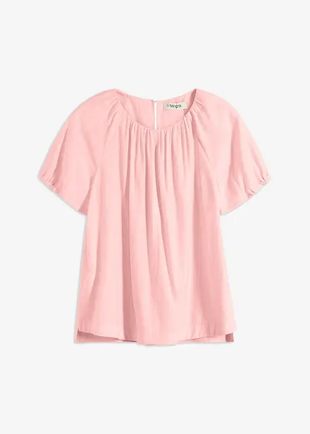 Blouse à effet froissé texturé
