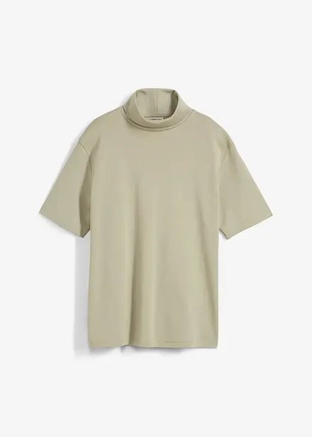 T-shirt col roulé 100% coton