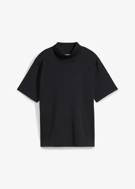 T-shirt col roul&eacute; 100% coton