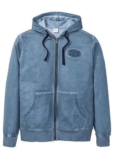 Sweat zippé à capuche