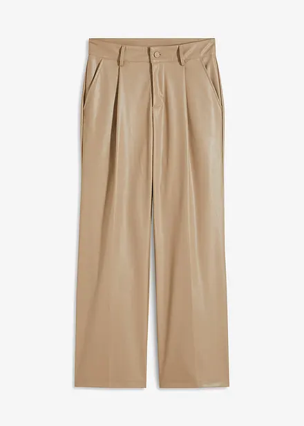 Pantalon enduit