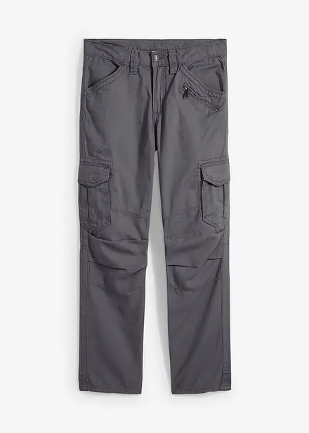 Pantalon cargo Relaxed Fit, droit
