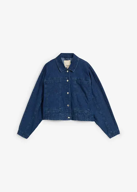 Jeansjacke, verkürzt