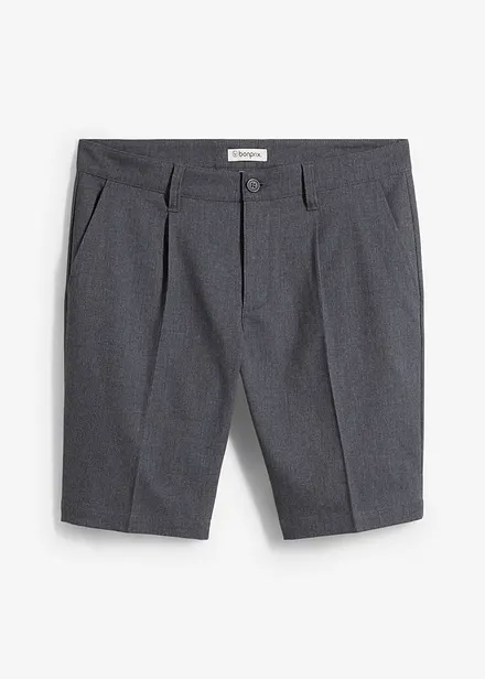 Chino-Bermuda mit Bügelfalte, Relaxed Fit