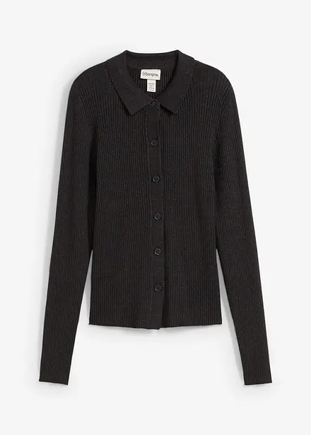 Gilet en maille, viscose mélangée