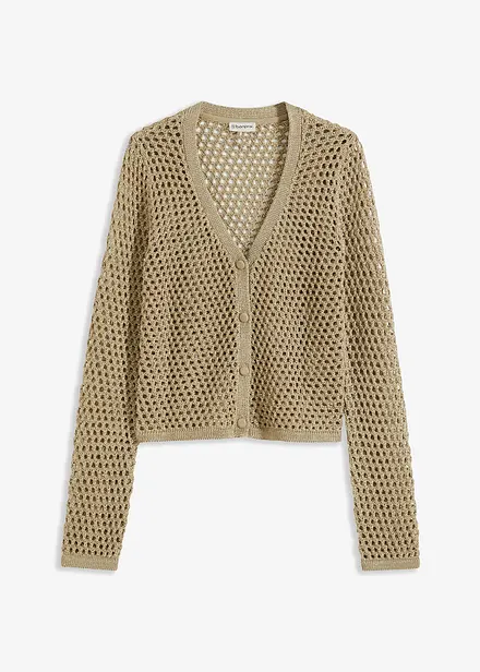 Gilet en maille ajourée