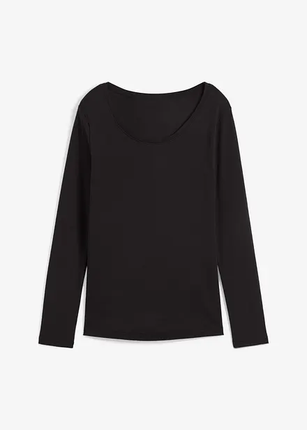 T-shirt manches longues 100% coton