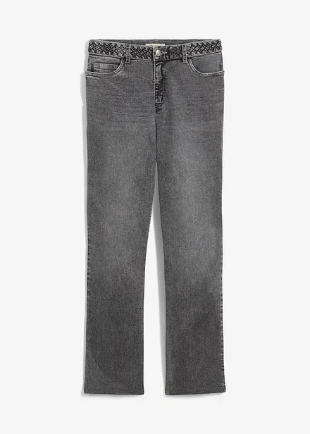 Jean droit taille mi-haute