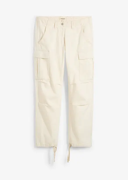 Pantalon cargo 100% coton