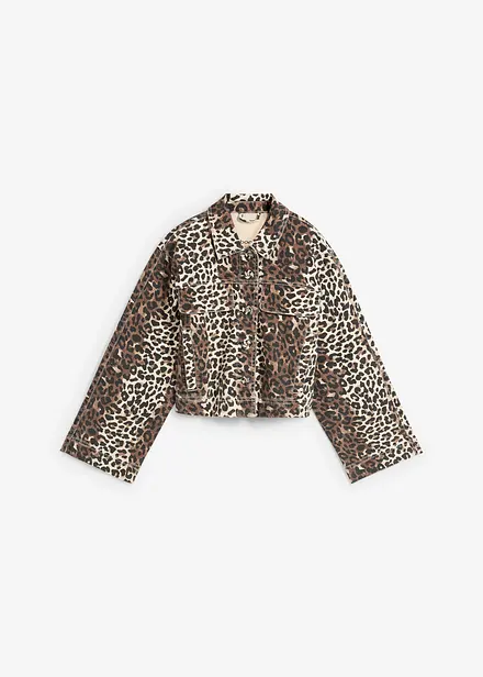Veste courte en twill