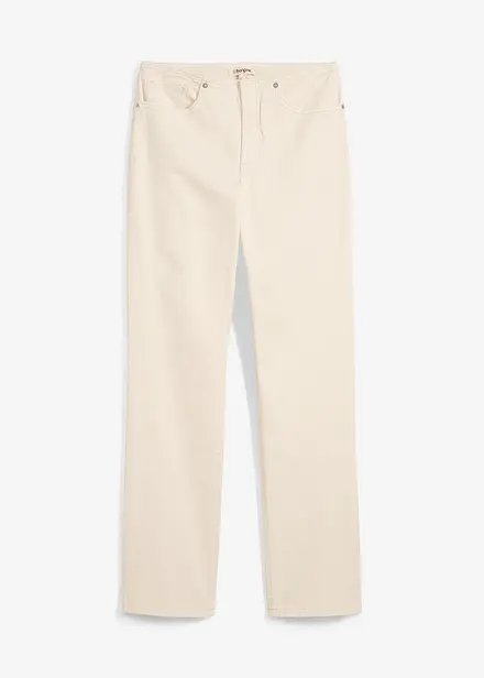 Jean droit taille mi-haute