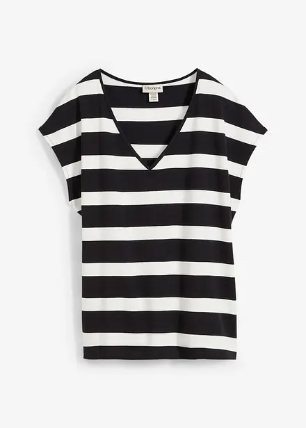 Gestreiftes Strickshirt