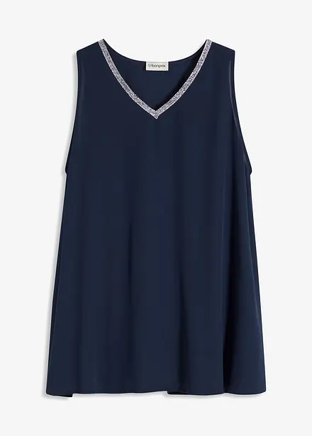 Blouse ornée de strass