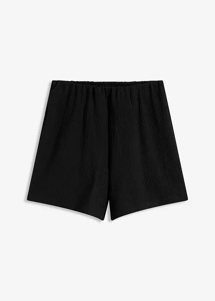 Short en léger jersey crêpe
