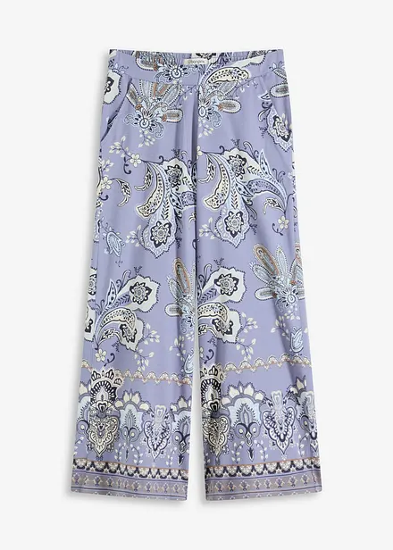 Pantalon en jersey à imprimé paisley