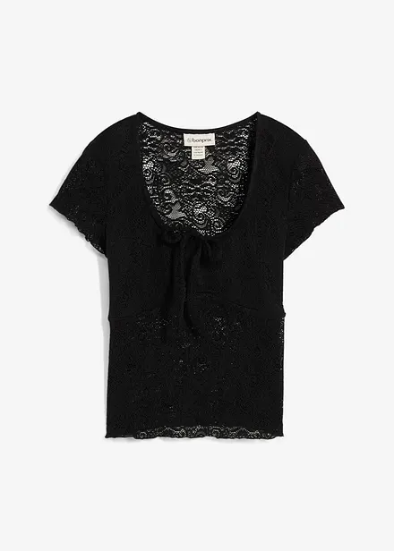 T-shirt en dentelle