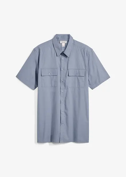 Chemise manches courtes 100 % coton