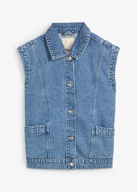 Gilet sans manches en jean