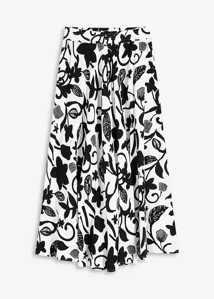 Jupe longue et fluide en viscose
