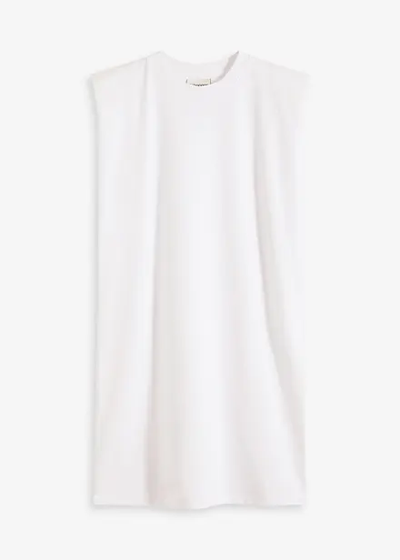 Robe courte à épaulettes