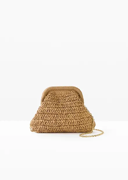 Sac en paille à bandoulière
