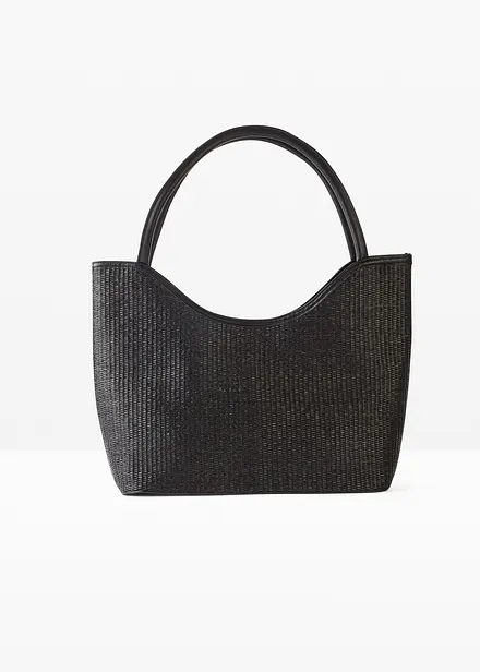 Cabas aspect paille