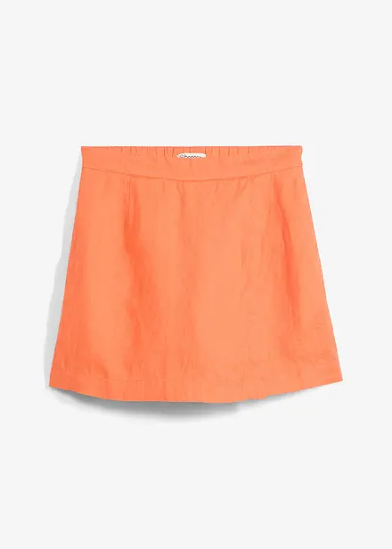 Jupe-short 100% lin