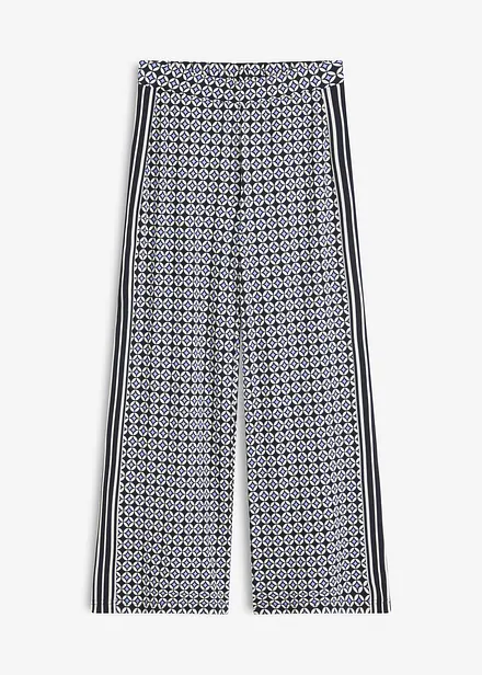 Pantalon en jersey au motif minimaliste