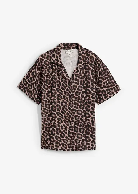 Chemisier oversize en gaze de coton