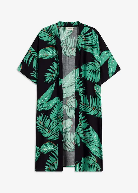 Kimono-Bluse aus fließender Viskose
