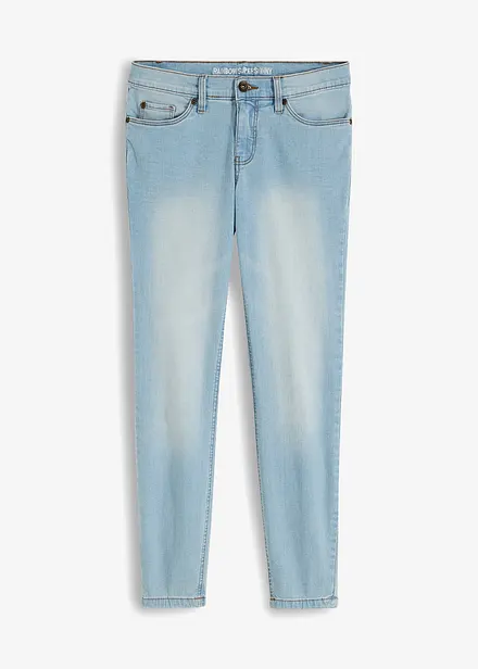 Skinny-Jeans, Mid Waist, cropped