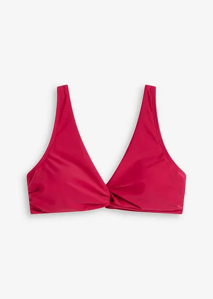 Bustier-Bikinioberteil mit Twistdetail