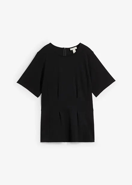 Tailliertes Shirt aus bequemen Punto di Roma