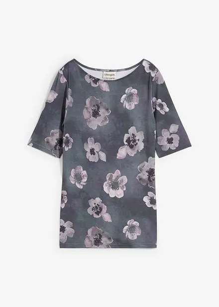T-shirt doux en viscose extensible