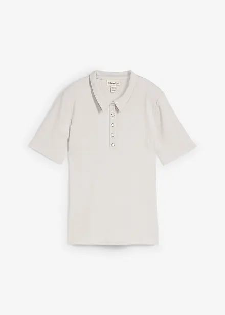 Polo en viscose extensible