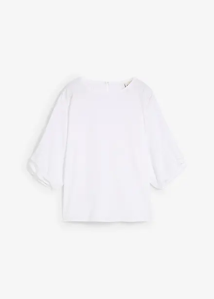 Loose Fit Blusenshirt aus reiner Baumwolle