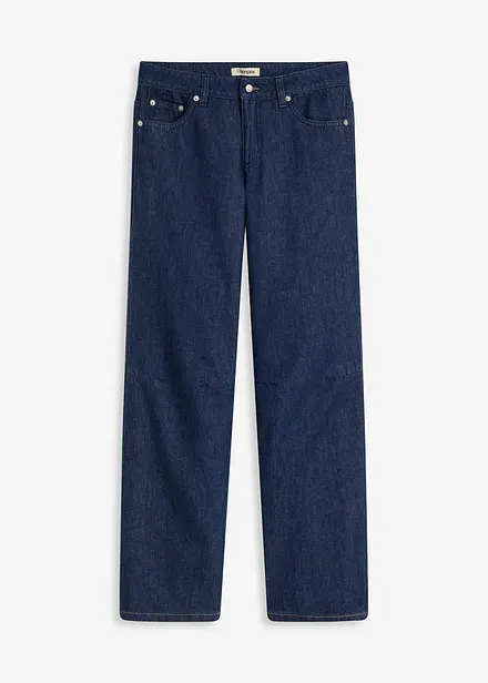 Jean droit taille mi-haute