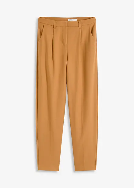 Pantalon en toile coupe barrel