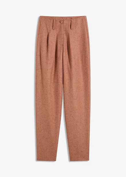 Pantalon aspect laine