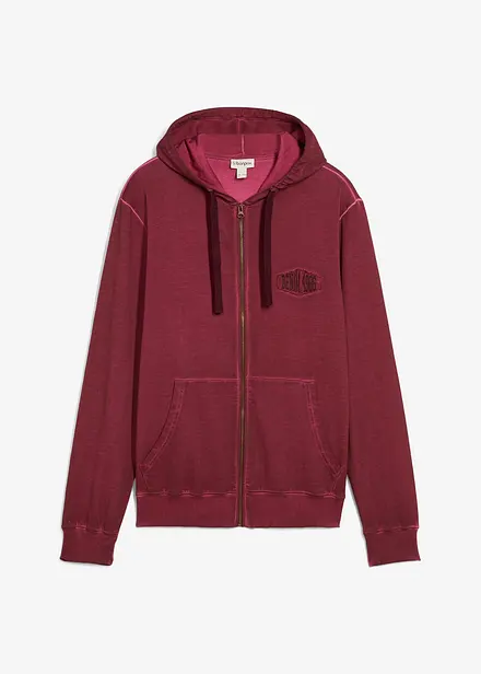 Sweat zippé à capuche